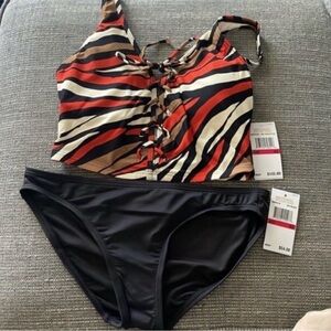 NWT Michael Kors Terracotta Bikini Set
